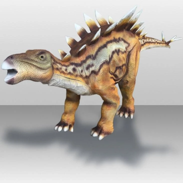 Highly Life-like And Emulational Dinosaur Skeleton