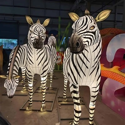 Lauko dekoravimasKiniškas zebra žibintas